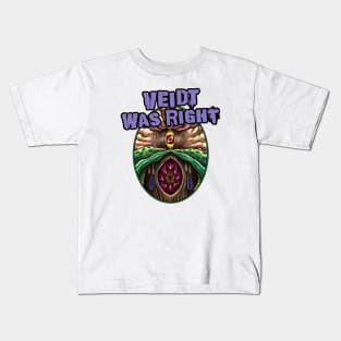 Veidt Was Right (Alt Print) Kids T-Shirt
